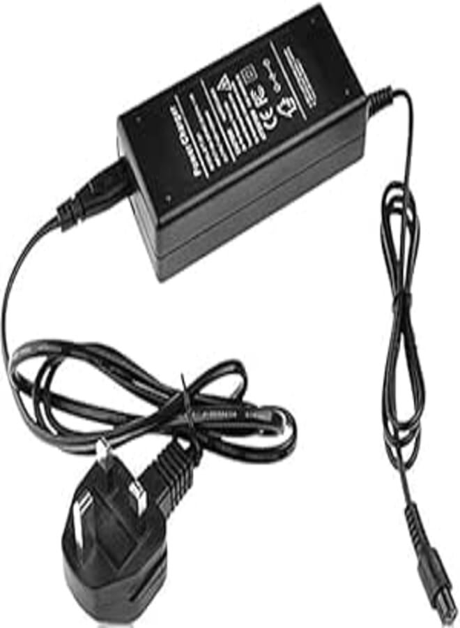 Generic Universal Fast Battery Charger for Electric Scooter Hoverboard 36V 42A Black USB